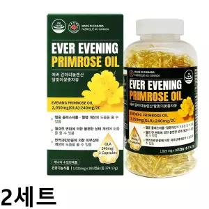 달맞이유 피부상태 월경전불편함 개선 감마리놀렌산 2통 혈행개선 달맞이꽃종자유 100 생리전후 불편함 365