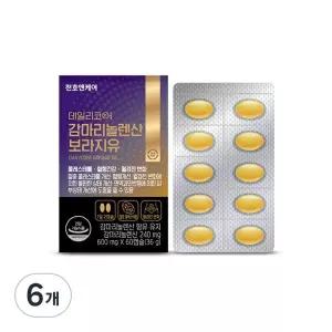 데일리코어 감마리놀렌산 보라지유 60정 6개 식사 분식 간편요리 집밥 한식 회식