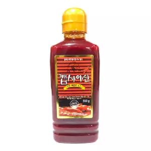 (무)레벤 캡사이신 아주매운맛소스(실온 550g)X12개
