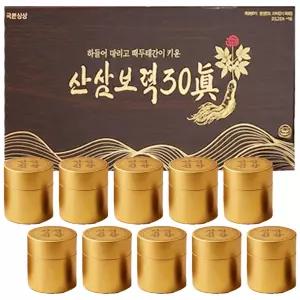 산삼보력30진 야생산삼환 4g 10개 아이큐샵