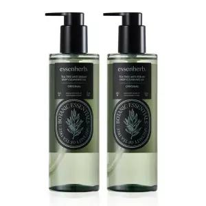 에센허브 티트리 안티 세범 딥 클렌징 오일 300ml 2개/블랙헤드 개기름 제거/모공클렌저