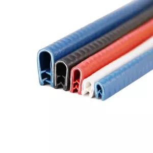 5M 고무 스트립 U 강판 해골 가장자리 스크래치 철 자형 씰링 포장 충돌 방지 시트 Bla 8x6mm 5M