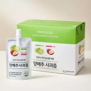 연두팜 양배추사과즙 100ml 30개입 1박스