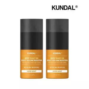 [쿤달] 맥주효모 EX 탈모케어 두피 토닉 허브민트 100ml x2개