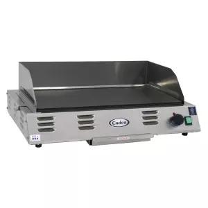 Cadco CG-20 카운터탑 220볼트 전기 그리들 스테인리스 스틸 21인치 x 12인치 조리 공간 상업용 19파운드.