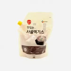 이츠웰 엑기스 사골엑기스 사골 1kg 파우치 액상