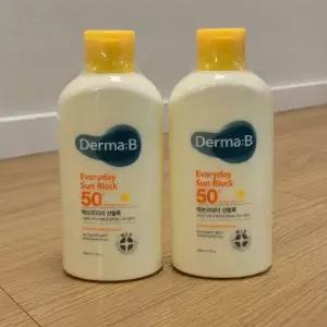 1+1 더마비 에브리데이 선블록 200ml (대용량) 순한선크림 온가족선크림 페이스바디겸용