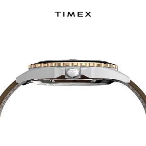 TIMEX 자동 기계식 시계 남성 미국 스테인레스 스텐 스틸 스크래치 방지 다이빙 비즈니