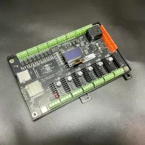 PiBot FluidNC ESP32 GRBL CNC 컨트롤러 V4.96 프로 (OLED 안테나 XH2.54 와이어 및 점퍼 캡 포함)