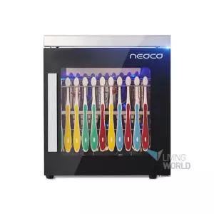UV-C LED 열풍건조 컵칫솔살균기 12구 유치원 어린이집 치솔소독기 요양병원
