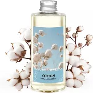STRN 리드 리필 퓨어 코튼 향 200ml 롱래스팅 테라피 거실용 홈 프래그런스 침실 스파