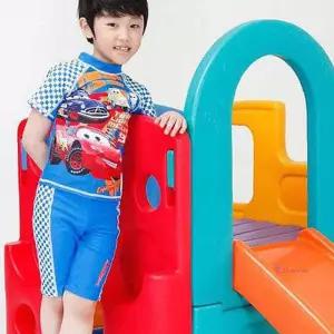 초등 남아 주니어 학생세트 스카이블루 아동 키즈 수영복 어린이 청소년 카스래쉬가드vwx451
