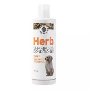 친절한탄씨 허브 샴푸린스 펫퍼스 어린개용 500ml 강아지 샴푸린스 샴푸 린스