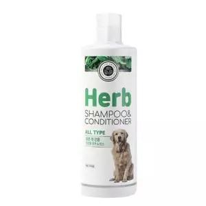 친절한탄씨 전견용 펫퍼스 500ml 겸용 허브 샴푸린스 강아지 샴푸린스 샴푸 린스