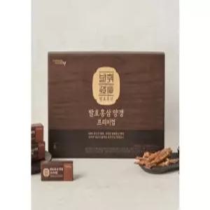 한국야쿠르트 발휘 발효홍삼양갱 프리미엄 (40g X 15개) (쇼핑백동봉)