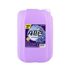 대용량 섬유유연제 샤프란 퍼플 20L 업소용