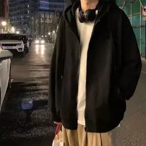 [골드스마일]루즈핏 남성 오버핏 후드 집업 캐주얼 남성 기모 후드 집업