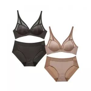PLAYTEX [2PACK] 노와이어 18HOUR 브라팬티 세트 2283077