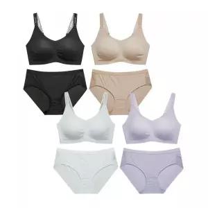 PLAYTEX [4PACK] 노와이어 골프브라 팬티 세트 2283172