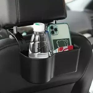 차량용 컵홀더 다기능 레스트 시트백 마운트 보관 자동차 폰 카시트 수납 액세서리