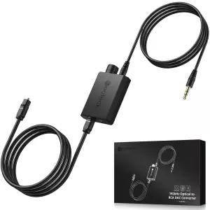 Neoteck 볼륨 조절 기능이 있는 192kHz 디지털-아날로그 변환기 내장 앰프 칩셋 DAC 탑재된 광 Optical to
