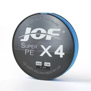 [셀러에이드]PE합사라인 JOF 4합사 낚싯줄 3호 300m 블루 PE 내림 원투낚시