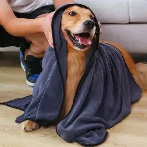화이버 강아지 고양이 목욕 타월 흡수성 패션 나노 섬유 속건 애완용품