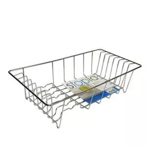 스테인리스 싱크대 개수대 보조 선반 식기 건조대 물빠짐 바스켓 44cm 스텐식기건조대 물빠짐건조대 개수대선반