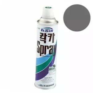 다용도 락카 스프레이 페인트 중회색 420ml 철재 목재 셀프 도색 보수용 셀프페인팅 산업용락카 철재페인트