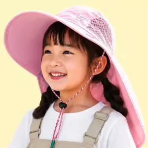 키즈 어린이 모자 유아 플랩캡 메쉬 자외선차단 썬햇