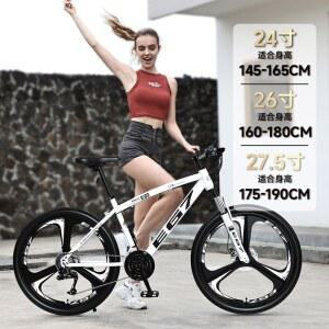 24인치자전거 MTB 산악자전거 프레임 21단 26인치 자전거 3도휠 산악용자전거 변속