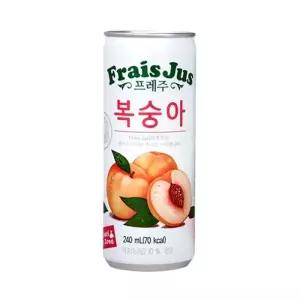 프레주 복숭아 240ml 15개