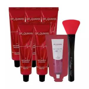 닥터큐먼 콜라겐팩 타입원 프리미엄 크림팩 60g 5개+10g+전용스파출라