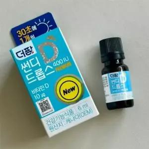 더팜 썬디 드롭스 400IU 프리미엄 어린이비타민D (6ml)