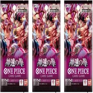 원피스 카드 게임 피스트 오브 갓 스피드 OP-11 부스터 팩 일본어 - 18장