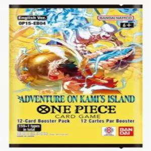 카미의 아일랜드 12장짜리 카드 부스터 팩의 원피스 게임 TCG 어드벤처 - 영어판 OP15-EB04
