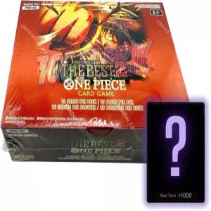 PRB02 프리미엄 부스터 박스 vol.2 잉글리시 최고의 디스플레이 공장 봉인 원피스 카드 TCG 20팩 커스텀