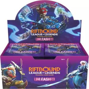 트바운드 리그 오브 레전드 TCG 출시 - 부스터 디스플레이 24개의 팩 14장 Ea 덱 빌딩 트레이딩 카드 게임