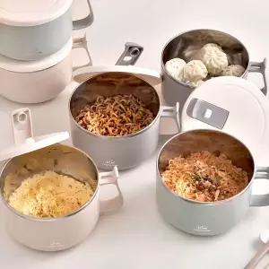 [NS홈쇼핑]DIYOU SGS 인증 전자렌지 스텐 찜기 계란찜 라면용기 스텐렌지팟...