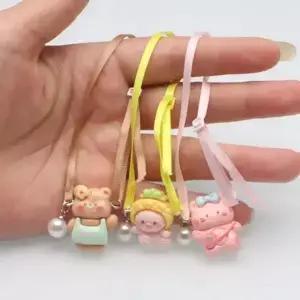 7cm 귀여운 라부부부용 액세서리 미니 크로스 바디 백 인형 옷 색상 추가 가능