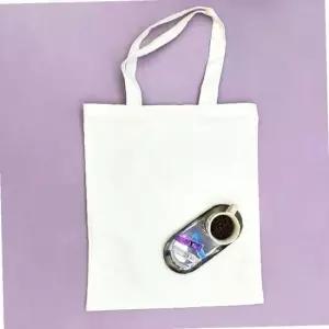L 숄더백 화이트 그림가방 판촉가방 대형 세로 무지