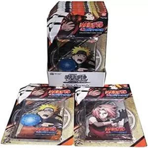 나루토 새로운 크로니클 TCG CCG 블리스터 부스터 팩 박스