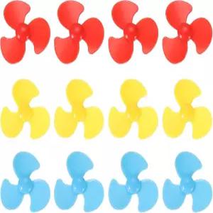 MECCANIXITY 2mm DC 모터 샤프트 프로펠러 DIY 모델 비행기 과학 교육 장난감 RC 보트 마이크로용 팬 모양