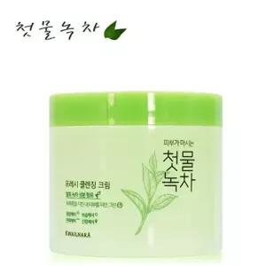과일나라 첫물녹차 프레시 클렌징 크림 300g-WFOIQUU