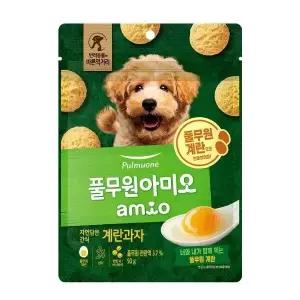 풀무원 아미오 자연담은 간식 계란과자 50g 5개
