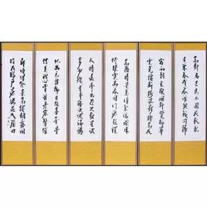 고품질 (한국병풍) 추사김정희 제사용 6폭병풍 제사 차례상 제수...