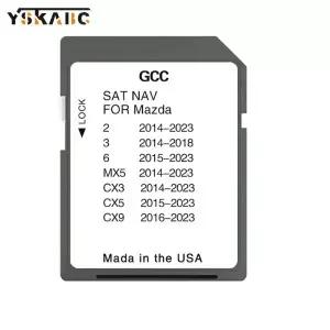 Mazda 2/3/6/MX5/CX5/CX9 차량용 Navi 시스템 GPS 업데이트용 SD 메모리 카드 내비게이션 일반 GCC 걸프