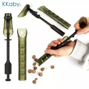 KKaby 휴대용 잉어 낚시 미끼 기 보일리 공급 튜브 살포기 플라스틱 디스펜서 용품