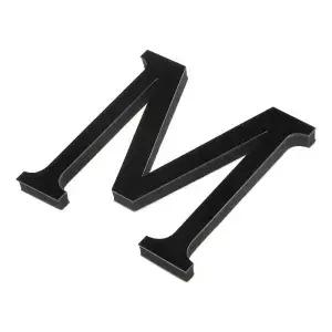 10cm 26개 영어 알파벳 벽 스티커 3D 미러 아크릴 데칼 셀프 접착식 장식 예술 벽화 홈 파티 블랙