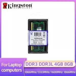 Kingston 노트북 Ram DDR3L 8GB 1066Mhz SO-M PC3-8500 10600 12800 듀얼 채널